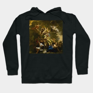 Baroque Painting Texture Hoodie